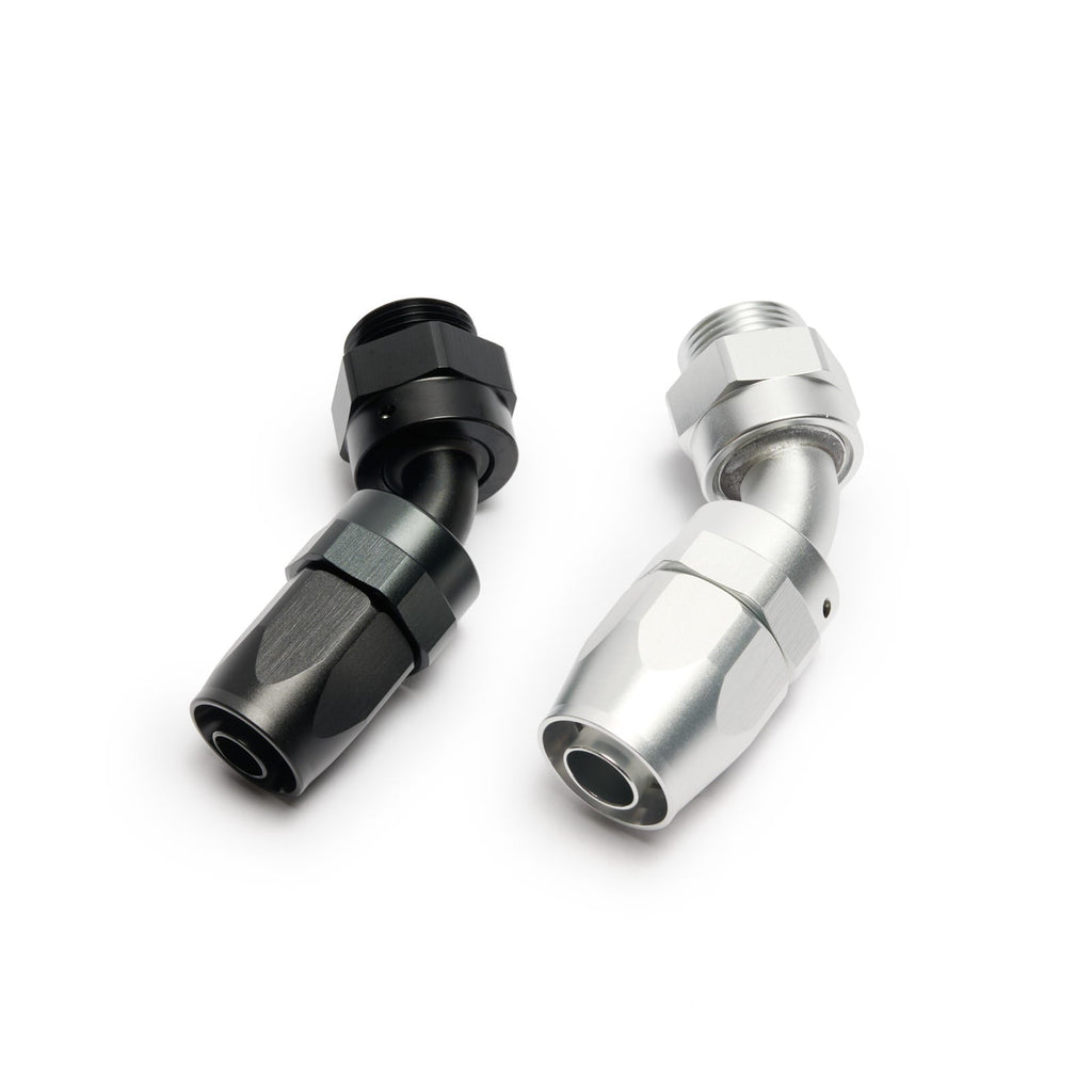 Swivel Hose End Fitting to Metric - 45°