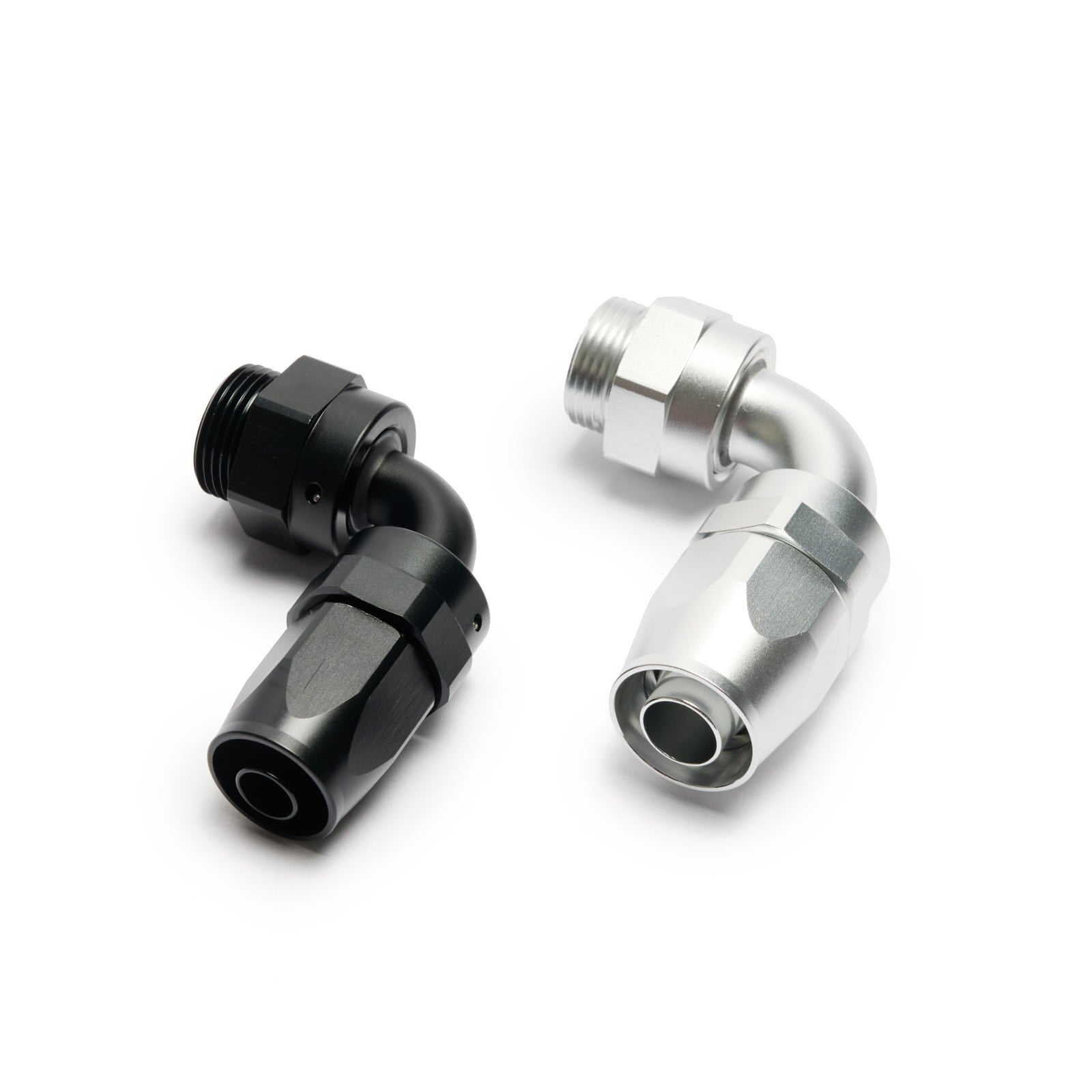 Swivel Hose End Fitting to Metric - 90°
