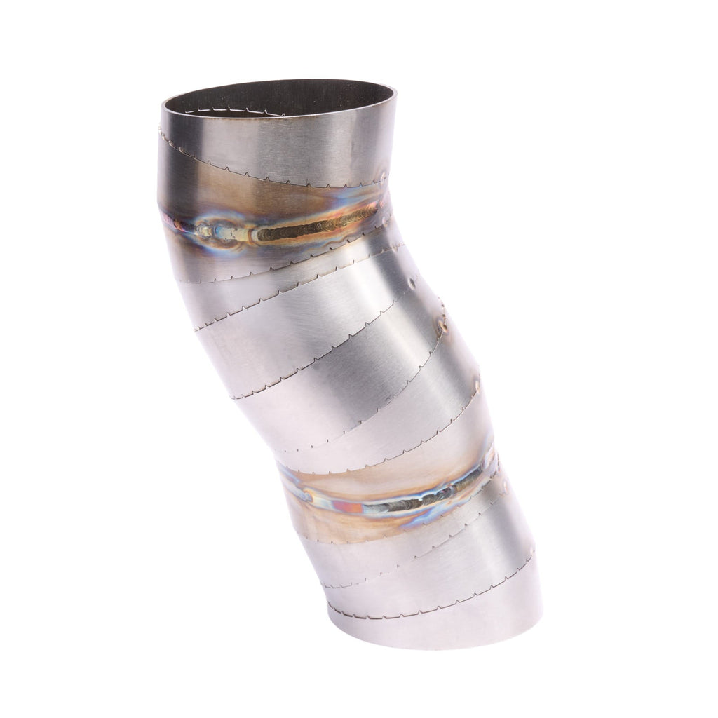 Pie Cut with Spigot - Female Segment - super tight Radius - 15°