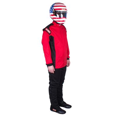 CHEVRON-1 JACKET SFI-1 RED LRG