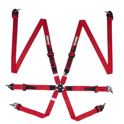 FIA HANS 6 PT CAMLOCK HARNESS