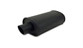 MUFFLER SS BLK 4IN OVAL