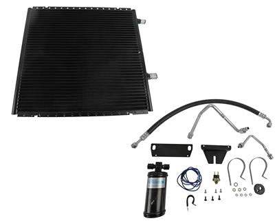 CONDENSER A/C ALUM W/DRIER KIT