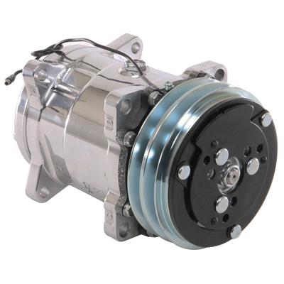 COMPRESSOR A/C ALUM POLISHED
