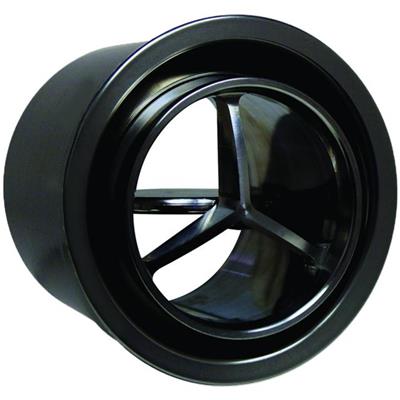 LOUVER ROUND IN-DASH ALUM