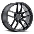 WHEEL ALUM MATTE BLK 20X10