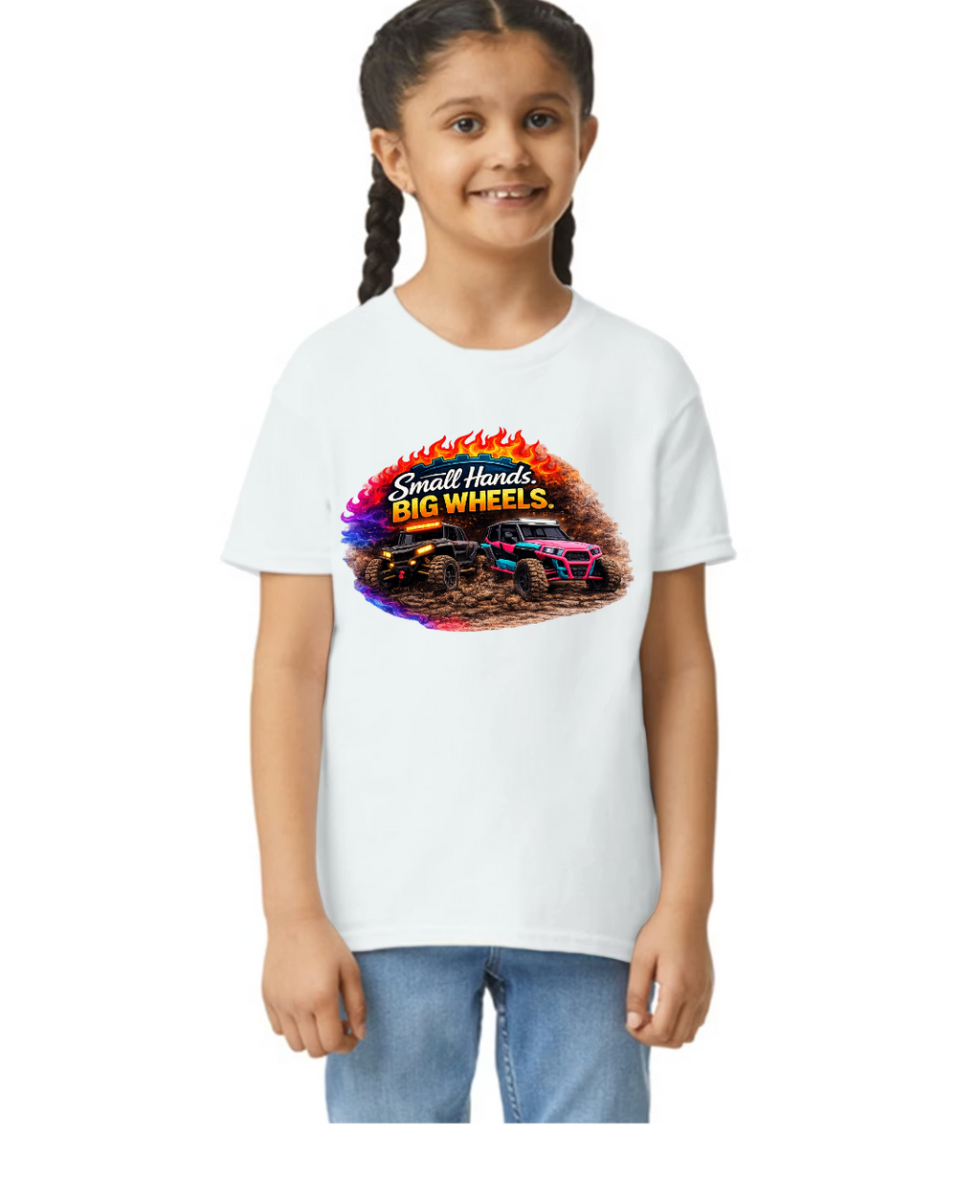TTN | Small Hands, Big Wheels Youth Tee