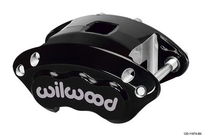 CALIPER BRAKE ALUM BLACK 2-PST