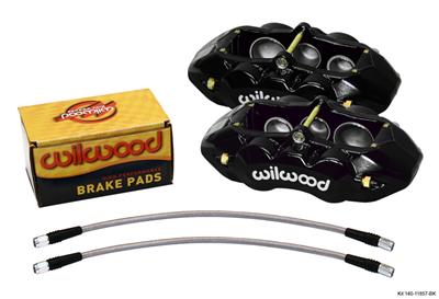 D8-6 FRONT CALIPER KIT BLACK