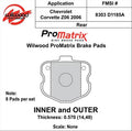 BRAKE PADS