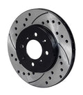 ROTOR BRAKE DRILLED/SLOTTED FR
