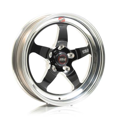 WHEEL ALUM BLACK 17X4.5