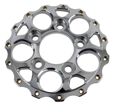 CENTER FOR BEAD LOCK WHEEL