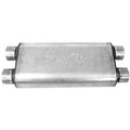 MUFFLER X-PIPE OVAL DUAL 3IN