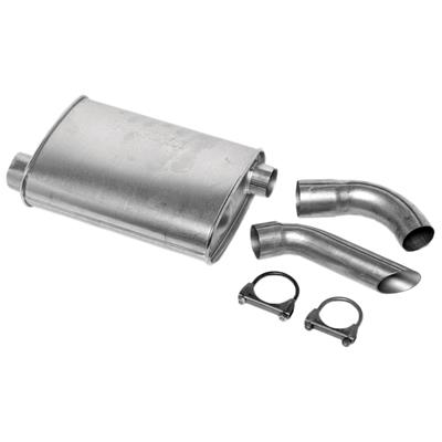 MUFFLER STEEL ALUM 2.5/2.25IN