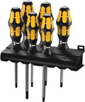 Wera Tools Kraftform Plus 900 Series Black Point Tip Screwdrivers